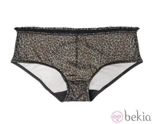 Culotte con estampado de leopardo de DKNY Intimates