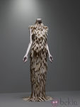 Vestido de conchas, colección VOSS de Alexander McQueen