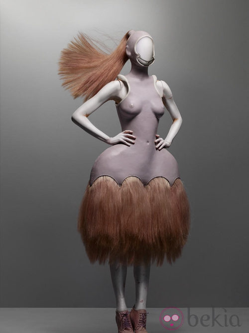 Vestido It's Only a Game de Alexander McQueen