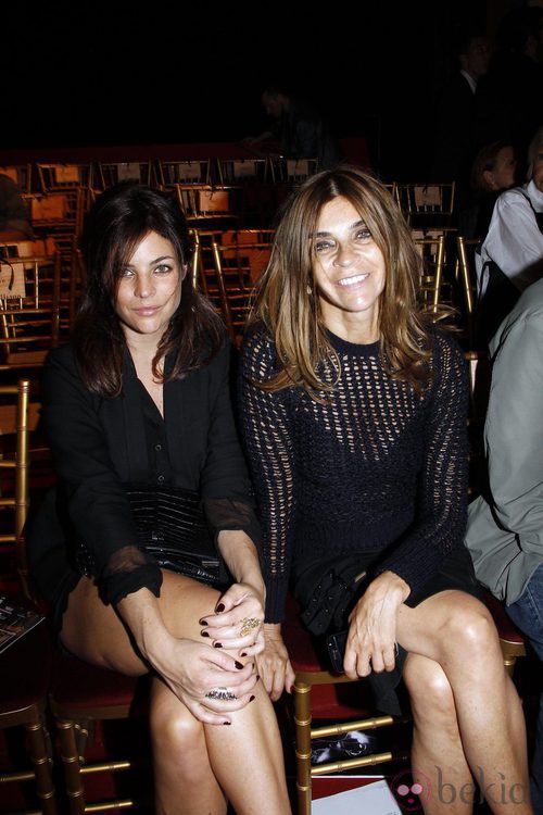 Carine Roitfeld y su hija, Julia Restoin Roitfeld