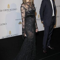Carine Roitfeld con diseño de encaje