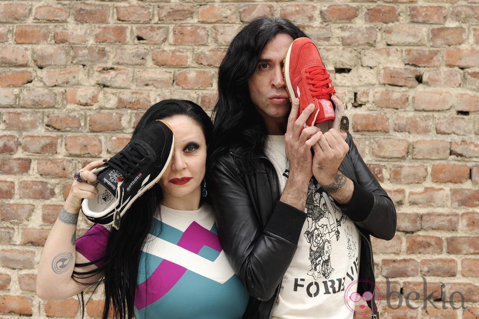 Alaska y Mario Vaquerizo, imagen del 30 aniversario de Reebok Classic Leather