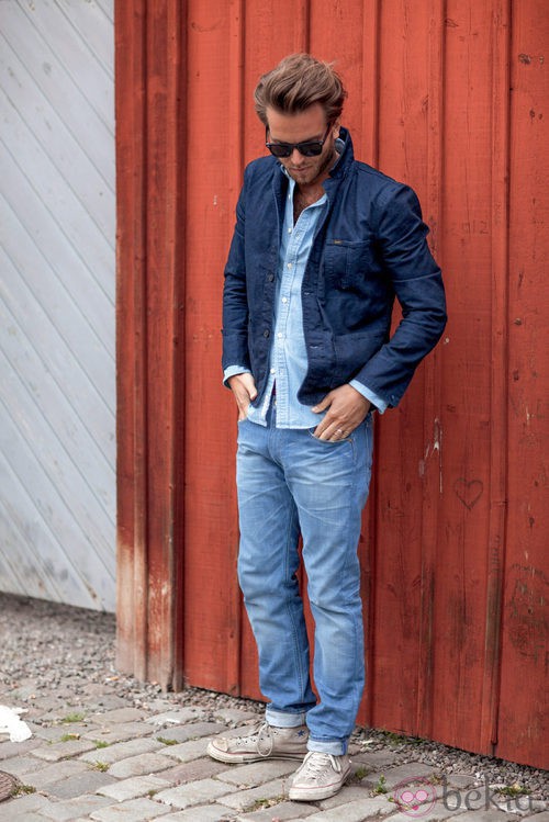 Look vaquero masculino de la colección primavera/verano 2013 de Lee