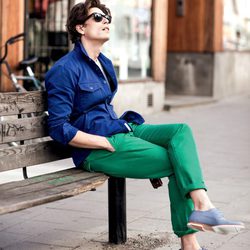Conjunto masculino de la colección primavera/verano 2013 de Lee