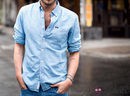 Camisa azul de la colección primavera/verano 2013 de Lee