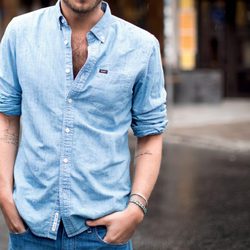 Camisa azul de la colección primavera/verano 2013 de Lee