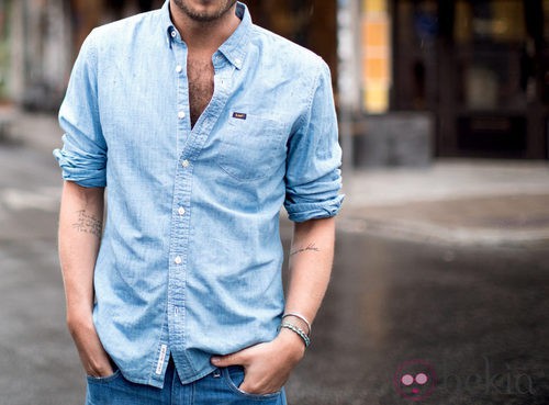 Camisa azul de la colección primavera/verano 2013 de Lee
