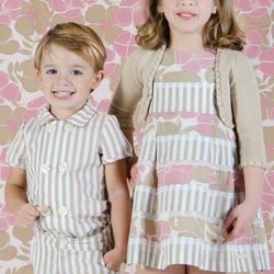 Conjuntos beige de la colección 'Ceremonia' de Trasluz para este 2013