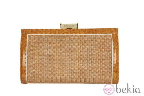 Clutch Rafia de la colección primavera/verano 2013 de Nine West