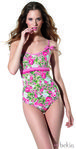 Bañador estampado de la línea 'Control Line Soft' de Dolores Cortés