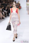 Vestido a rayas de la colección crucero 2014 de Dior