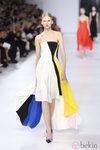 Vestido palabra de honor de la colección crucero 2014 de Dior