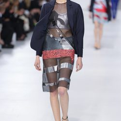 Vestido transparente de la colección crucero 2014 de Dior