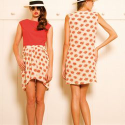 Vestido de estampado floral de la colección primavera/verano 2013 de Dolores Promesas