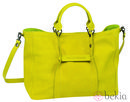 Bolso 3D en color lima de la colección primavera/verano 2013 de Longchamp
