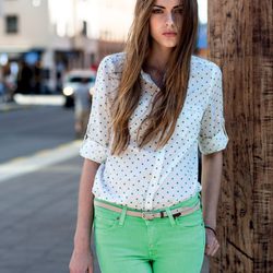 Denim verde de la colección primavera/verano 2013 de Lee