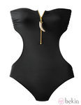 Bañador negro de la colección de baño primavera/verano 2013 de H&M