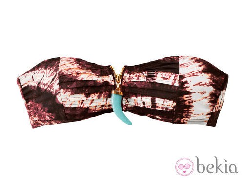 Sujetador bandeau de la colección de baño primavera/verano 2013 de H&M