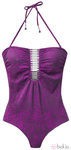 Bañador fucsia de la colección de baño primavera/verano 2013 de H&M