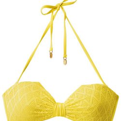 Sujetador amarillo de la colección de baño primavera/verano 2013 de H&M