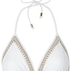 Sujetador blanco de la colección de baño primavera/verano 2013 de H&M