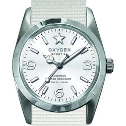 Reloj modelo Sport Marine en blanco de la colección primavera/verano 2013 de Oxygen