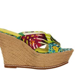 Cuña de la línea Tropical en la colección primavera/verano 2013 de Nine West