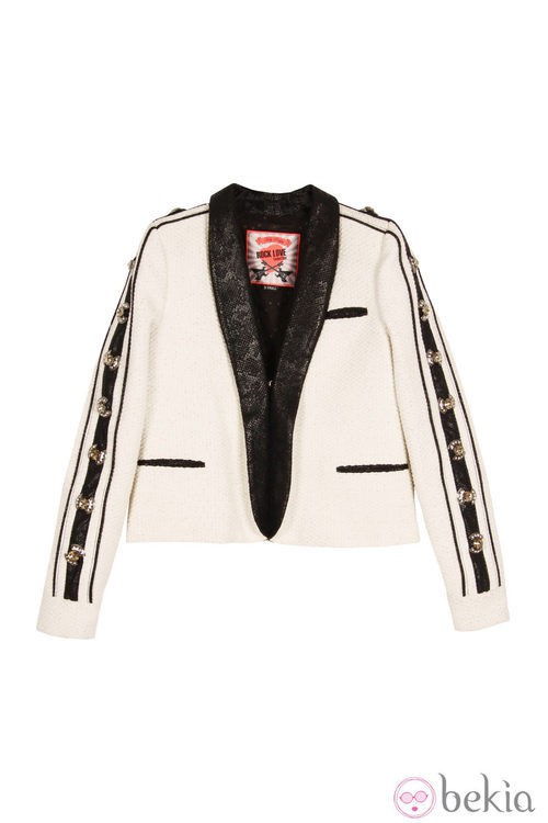 Blazer de la línea 'Black and White' de la colección primavera/verano 2013 de Holy Preppy