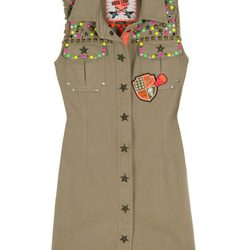 Vestido de botones de la línea 'Militar Chic' de la colección primavera/verano 2013 de Holy Preppy