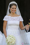 La Princesa Magdalena de Suecia con un vestido de novia de Valentino