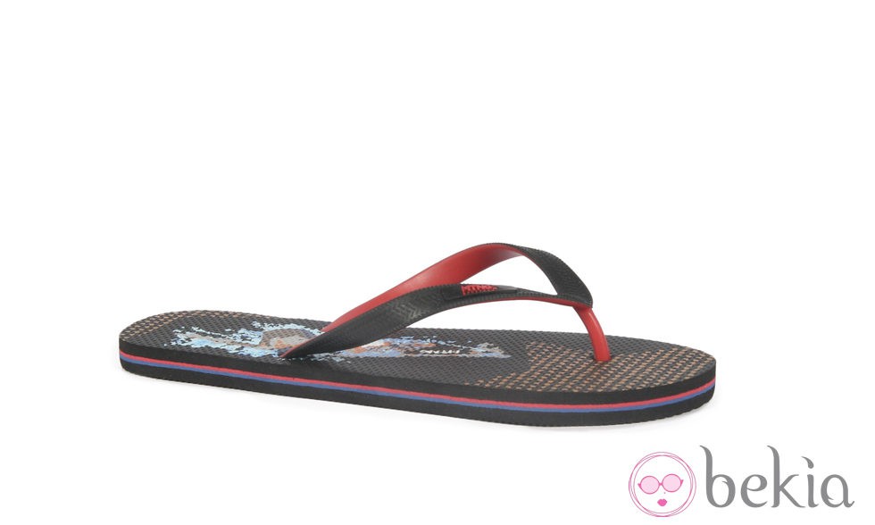 Chancla bicolor de la colección primavera/verano 2013 de MTNG ATTITUDE