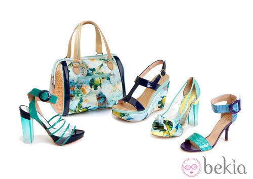 Sandalias y bolso de la colección primavera/verano 2013 de BF Colección Europa