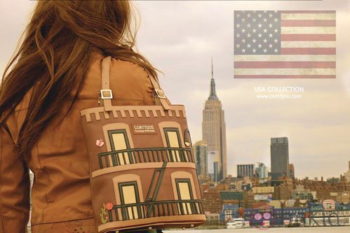 Bolso inspirado en Nueva York de la nueva colección de Corttijos Housebags