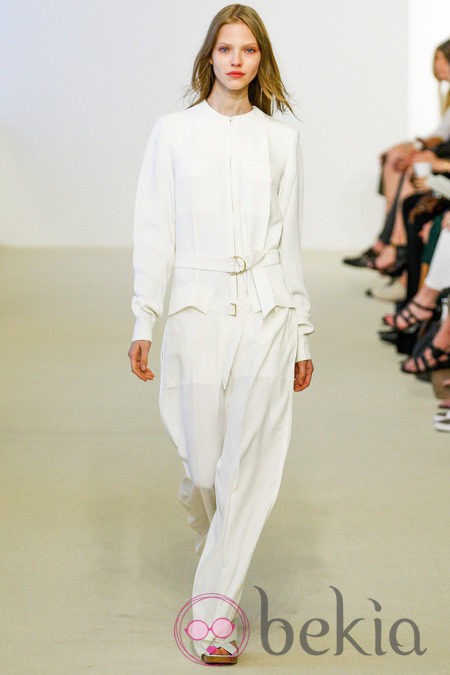 Look monocolor de la colección Resort 2014 de Calvin Klein