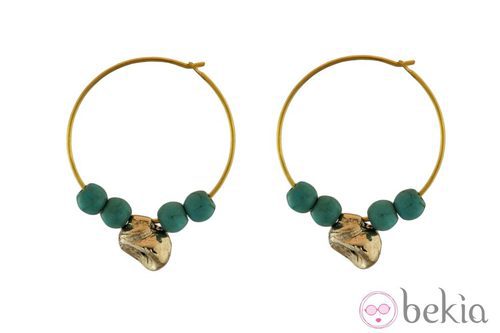 Pendientes 'Caracola' de la colección primavera/verano 2013 de Achilipú