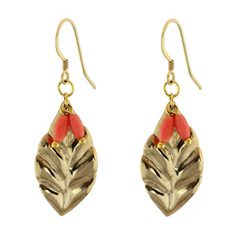 Pendientes 'Hoja' de la colección primavera/verano 2013 de Achilipú
