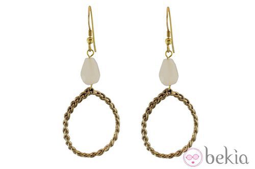 Pendientes trenzado de la colección primavera/verano 2013 de Achilipú