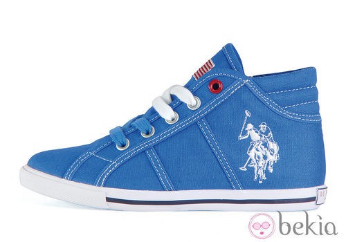 Zapatillas azules de la colección otoño/invierno 2013 de U.S. Polo Assn