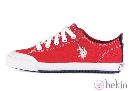 Zapatillas rojas de la colección otoño/invierno 2013 de U.S. Polo Assn