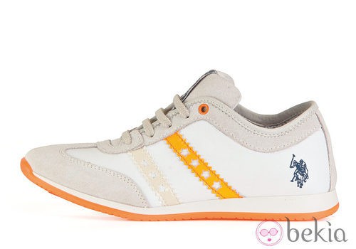 Zapatillas blancas de la colección otoño/invierno 2013 de U.S. Polo Assn