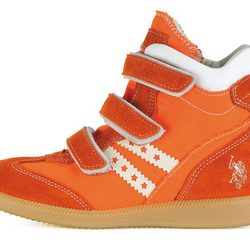 Snearkers naranjas de la colección otoño/invierno 2013 de U.S. Polo Assn