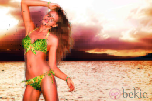 Biquini estampado de la colección 'Yamabali' primavera/verano 2013 de Yamamay