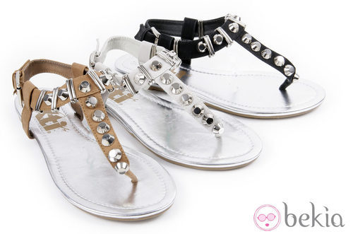 Sandalias planas de la colección 'Innovación' primavera/verano 2013 de XTI