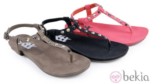 Sandalias de colores de la colección 'Innovación' primavera/verano 2013 de XTI