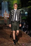 Chaqueta print de la colección primavera/verano 2014 de DSquared2 en la Semana de la Moda de Milán