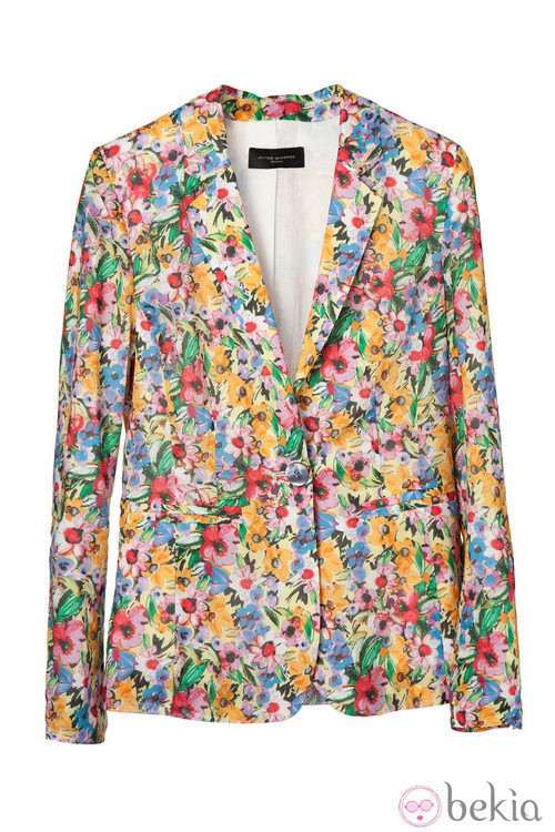 Blazer estampada de la colección primavera/verano 2013 de Javier Simorra