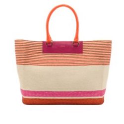 Bolso con asas de PVC de la colección primavera/verano 2013 de Furla