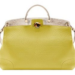 Bolso Piper Lux amarillo de la colección primavera/verano 2013 de Furla