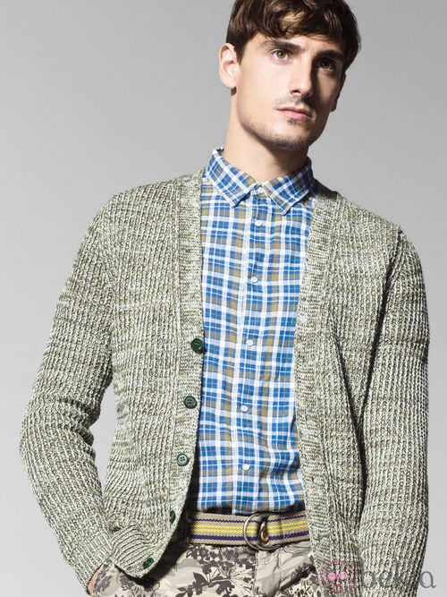 Jersey de punto de la colección masculina primavera/verano 2013 de Benetton
