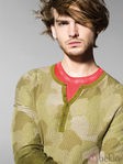 Jersey estampado de la colección masculina primavera/verano 2013 de Benetton